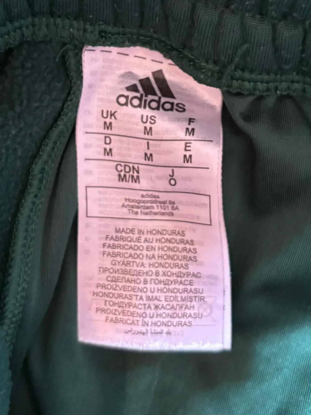 Adidas USF South Florida Bulls team issued green sweatpants men’s medium